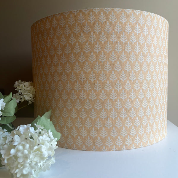 Petit Vhari Saffron on Stone  Lampshade