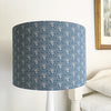 Cornish Blue Blotch Daisy Linen Lampshade - Lolly & Boo - 2