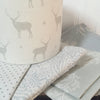 Grey Stag All Star Linen Drum Lampshade - Lolly & Boo - 2