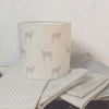 Grey Stag All Star Linen Drum Lampshade - Lolly & Boo - 1