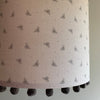 Tiny Busy Bees Pom Pom Lampshade