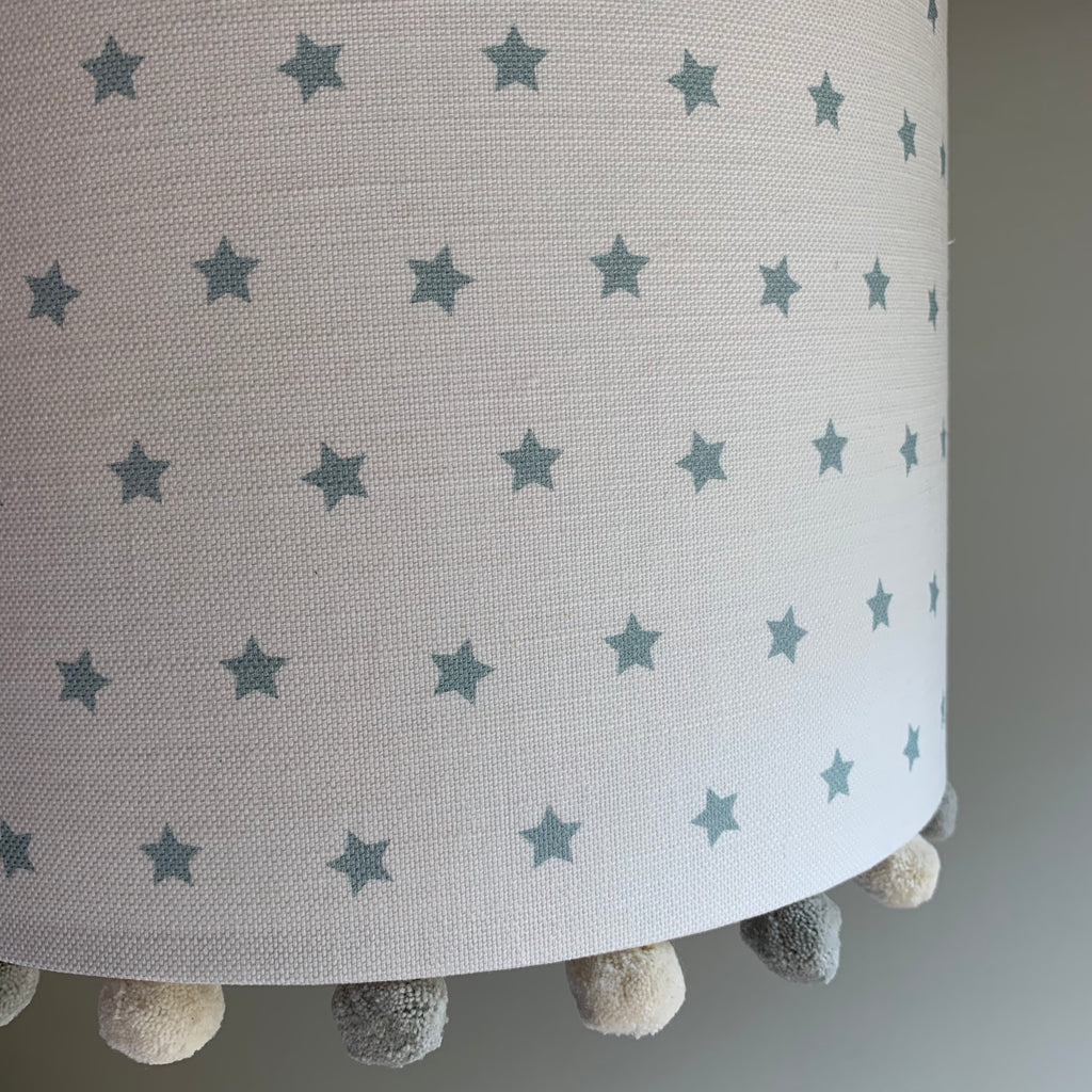 Shooting Stars Pom Pom Lampshade