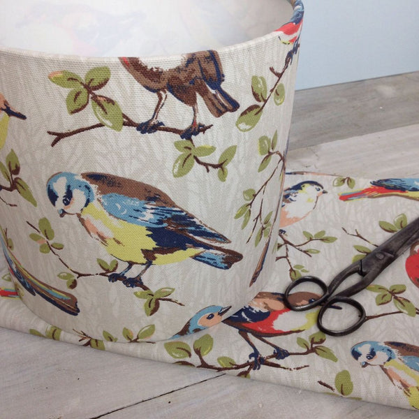 Cath Kidston Garden Birds Drum Lampshade - Lolly & Boo