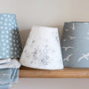 Millie Gustavian Grey Linen Lampshade - Lolly & Boo - 1
