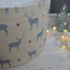Stag All Star Linen Drum Lampshade - Lolly & Boo