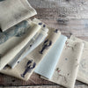 Linen Fabric Craft Pack - Smaller Projects Beautiful Blues  1