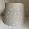 Peony & Sage - Small All Stars in Gustavian Grey - off cut