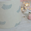 Falling Feathers (duck egg) Linen Lampshade - Lolly & Boo - 2