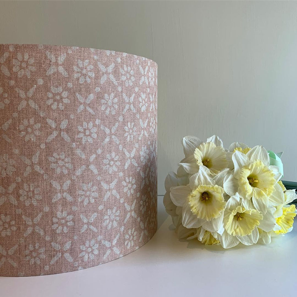 Isla Linen Drum Lampshade