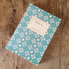 Teal & White Vintage Pattern Journal - Lolly & Boo - 1