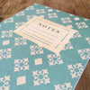 Teal & White Vintage Pattern Journal - Lolly & Boo - 3