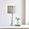 Lima Linen Just Green Blotch Drum Lampshade