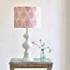 Imara Tuscan Red on Stone Drum Lampshade