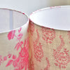 Imara Tuscan Red on Stone Drum Lampshade