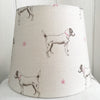 Jack All Star (Pink Stars) Linen Lampshade - Lolly & Boo - 2