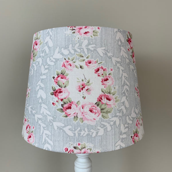 Mathilde (Tuscany opal blue) Linen  Lampshade