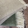 Oatmeal Beehive Throw