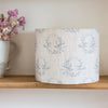 Birdsong Linen Drum Lampshade - Lolly & Boo - 2