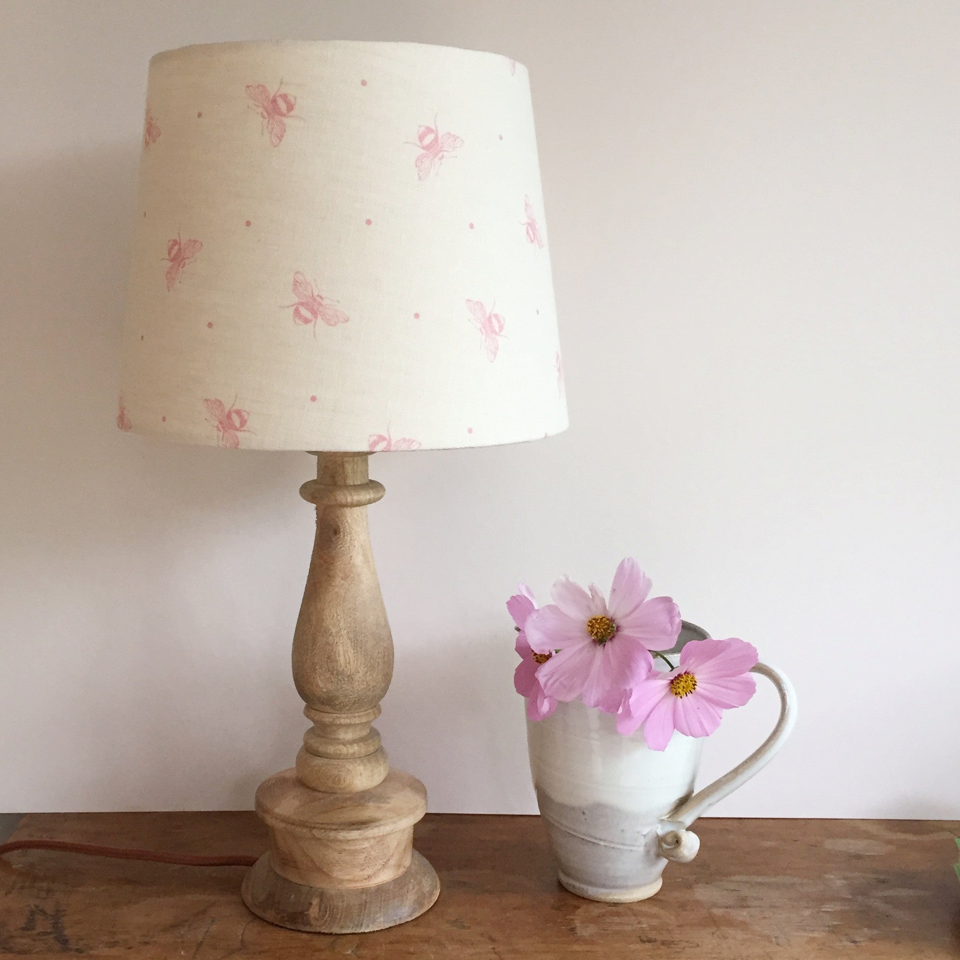 Blush bedside lamp clearance