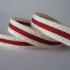 Cranberry Striped Ribbon - Lolly & Boo - 2