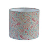 Egg Box Blue Vintage Paisley Linen Drum Lampshade - Lolly & Boo - 4