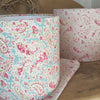 Egg Box Blue Vintage Paisley Linen Drum Lampshade - Lolly & Boo - 3