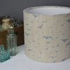 Seagulls Linen Drum Lampshade - Lolly & Boo - 1