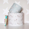 Jack All Star (Duck Egg) Linen Lampshade - Lolly & Boo - 1