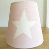 All Stars (Large) Pink Icing Linen Lampshade - Lolly & Boo - 2