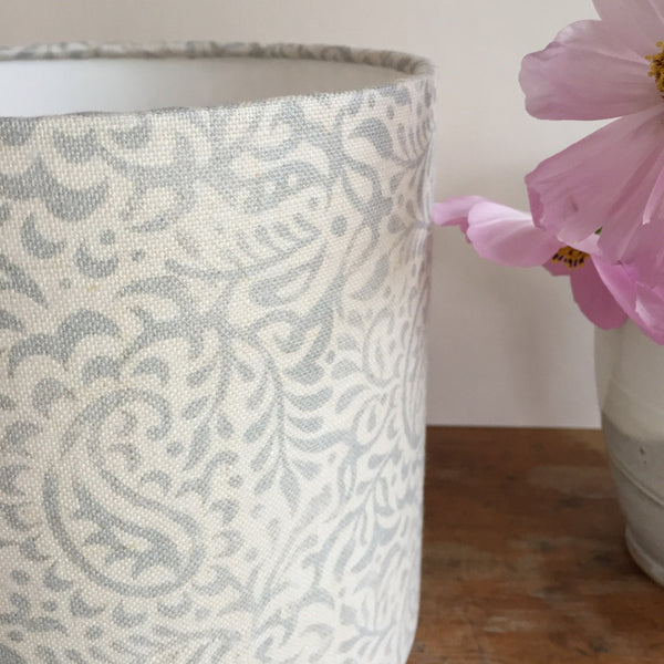 Peony & Sage India Linen (fog on cream) - Offcut - Lolly & Boo