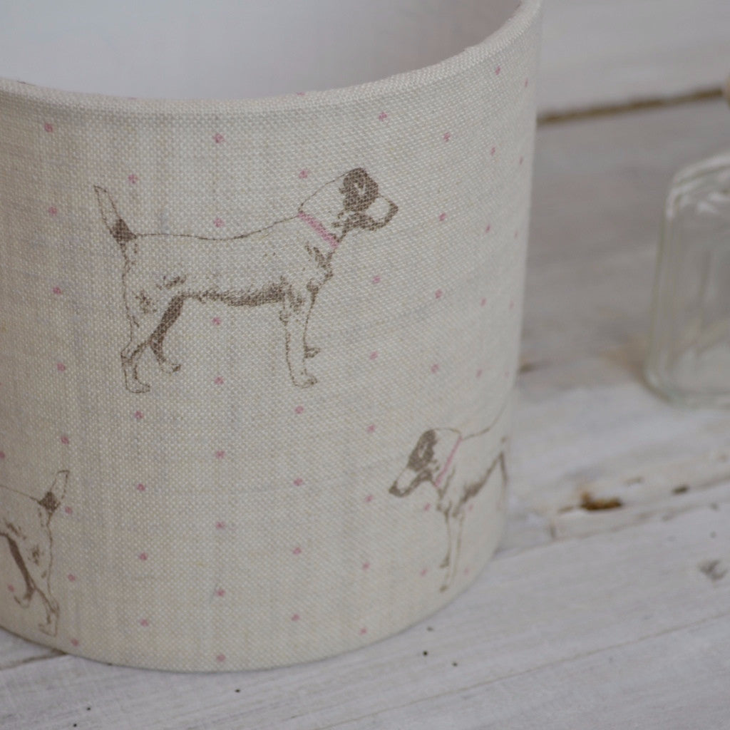Jack's Gone Dotty Linen Lampshade - Lolly & Boo
