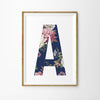 Floral Vintage Letter Print - Lolly & Boo - 1