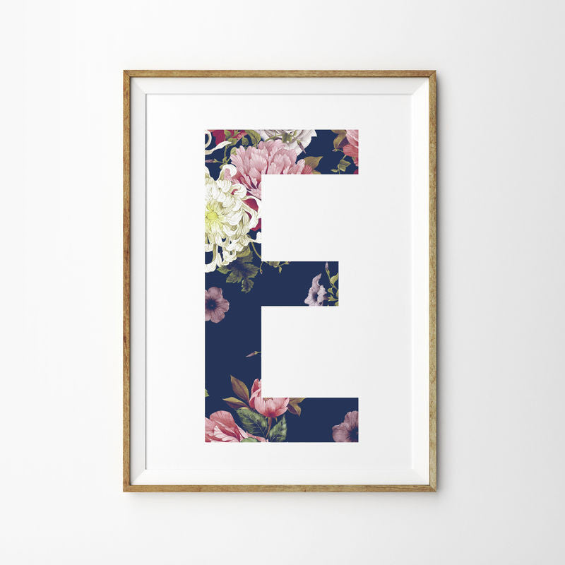 Floral Vintage Letter Print - Lolly & Boo - 4