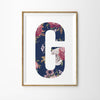 Floral Vintage Letter Print - Lolly & Boo - 5