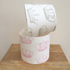 Crowns (Pink icing) Linen Lampshade - Lolly & Boo - 3