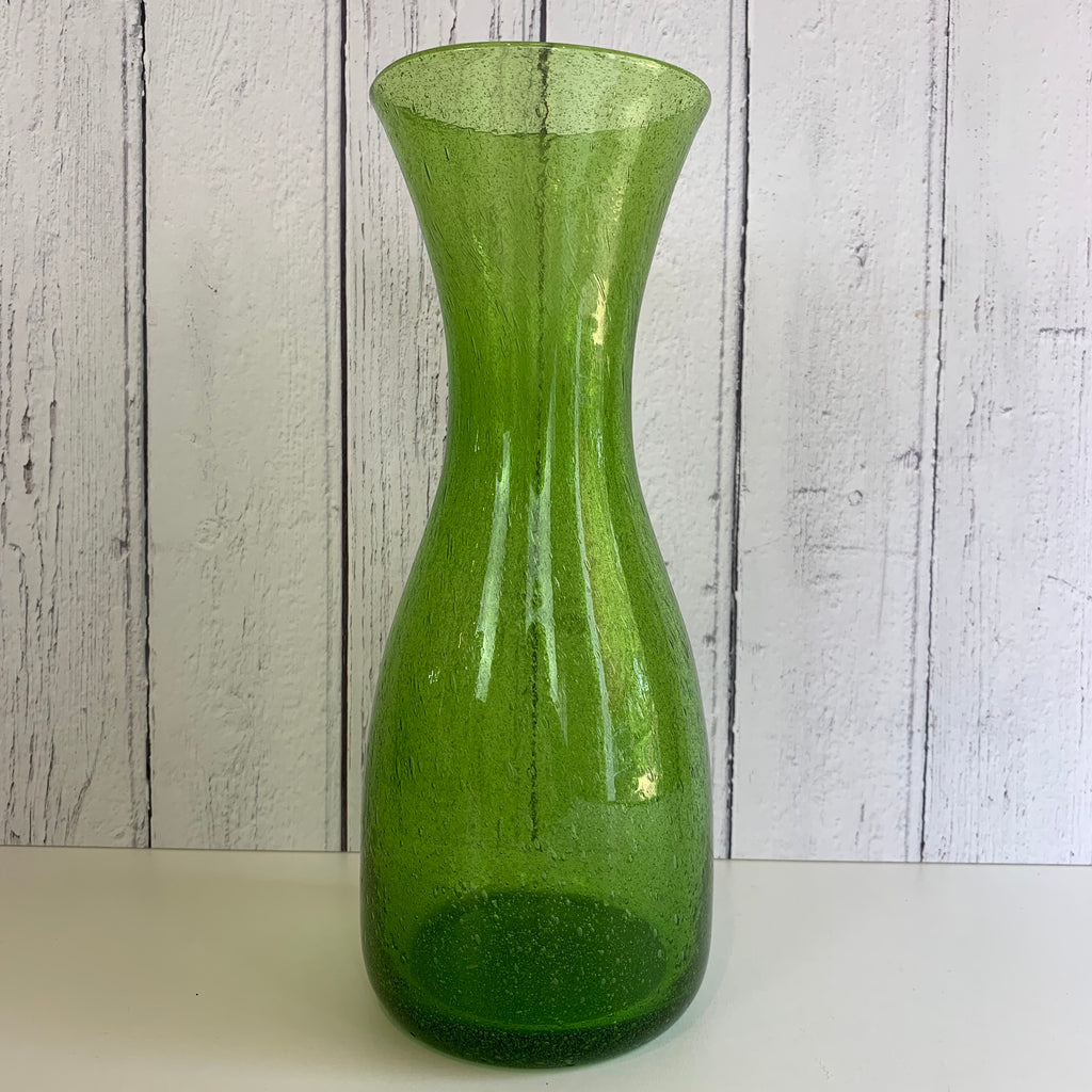 Handmade Glass Carafe - Apple Green